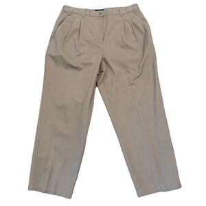 Lauren Ralph Lauren Women's 16 Khaki Pants 100% Cotton